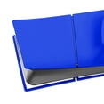 thumbnail image 3 of Cubierta Piel Silicona Cubierta Placa Frontal A Prueba Polvo para PS5 Slim Disc Edition (azul), 3 of 9