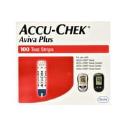 Accu-Chek Aviva Plus Test Strips Box of 50 - 2 Pack 100 Count