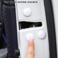thumbnail image 4 of Sidaley 12 piezas de tapa de tornillo antiarañazos para puerta de coche, cubierta protectora para tornillos de vehículo, accesorios de Ventana automotriz Blanco, 4 of 6