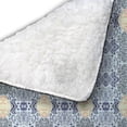 thumbnail image 2 of Amrita Sen Designs Amrita Sen Goa Vine Prism Throw Blanket Sherpa Fleece 60x80, 2 of 5