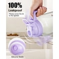 thumbnail image 3 of Jarra de leche materna OneDream Mason, 950 ml con tapa, color morado, 3 of 6