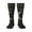 2 Black-1, variant on Abstract Starry Sky Moon Print Thigh High Socks Extra Long Stretchy Sock Women Over Knee High Opaque Stocking Daily Wear