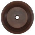 thumbnail image 3 of Sinkology SB303-16AG Copernicus Handmade Vessel Sink in Pure Solid, 16", Aged Copper, 3 of 5