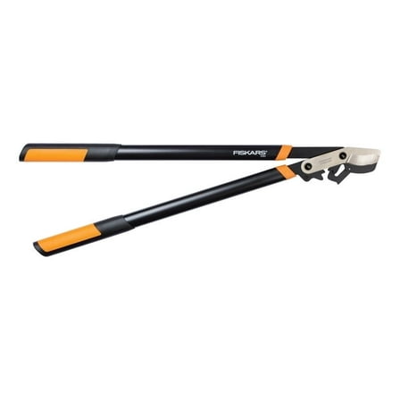 Fiskars 32" PowerGear2 Bypass Lopper, Black/Orange