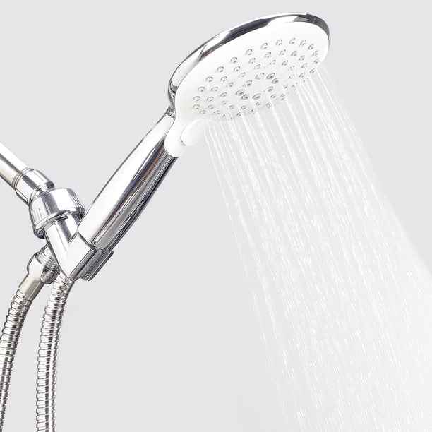 Bath Bliss Boulevard 3Function Rain Shower Head and Cord Set Walmart