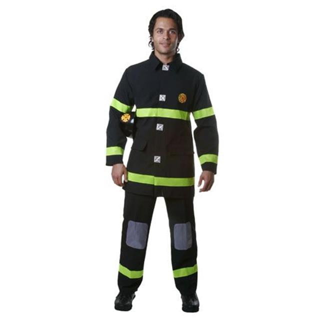 Photo 1 of Adult Fire Fighter - Black - By Dress Up America
size small 