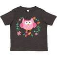 thumbnail image 3 of Inktastic Owl for Girls Girls Toddler T-Shirt, 3 of 5