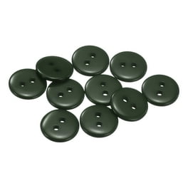 4Pcs Flower Zircon Sliver Rhinestone Buttons Brass Micro 