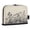 Black and White Ink Drawing, variant on Pencil Bag with Magnetic Foldable Base Large Capacity Stand-Up Pencil Case Durable Nylon Pen Pouch Roses in Pink and Gray Tones