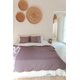 thumbnail image 1 of Juego de cama de lino en lavanda empolvada, 1 of 5