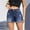 Blue 1, variant on TRUBKH denim shorts jean shorts womens high waisted shorts women jorts women shorts for women 2025 New Women's Denim Shorts Fashion Y2 Denim Shorts Blue 1 L