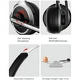 thumbnail image 6 of With Boom Mic Wireless Headphone for T-Mobile REVVL 7 PRO 5G, REVVL 7 5G - Headset Hands-free Earphone Over-the-Head Noise Isolation for T-Mobile REVVL 7 PRO 5G, REVVL 7 5G, 6 of 7
