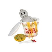 Kidrobot - NISSIN® X GODZILLA - 10" INTERACTIVE PLUSH - GODZILLA IN CUP NOODLES®