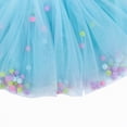 thumbnail image 6 of Kaprioy Toddler Girl Tutu Skirt Colorful Pom Poms Skirts Elastic Waist Birthday Tutu Outfit Princess Ballet Dancing Dress, 6 of 6