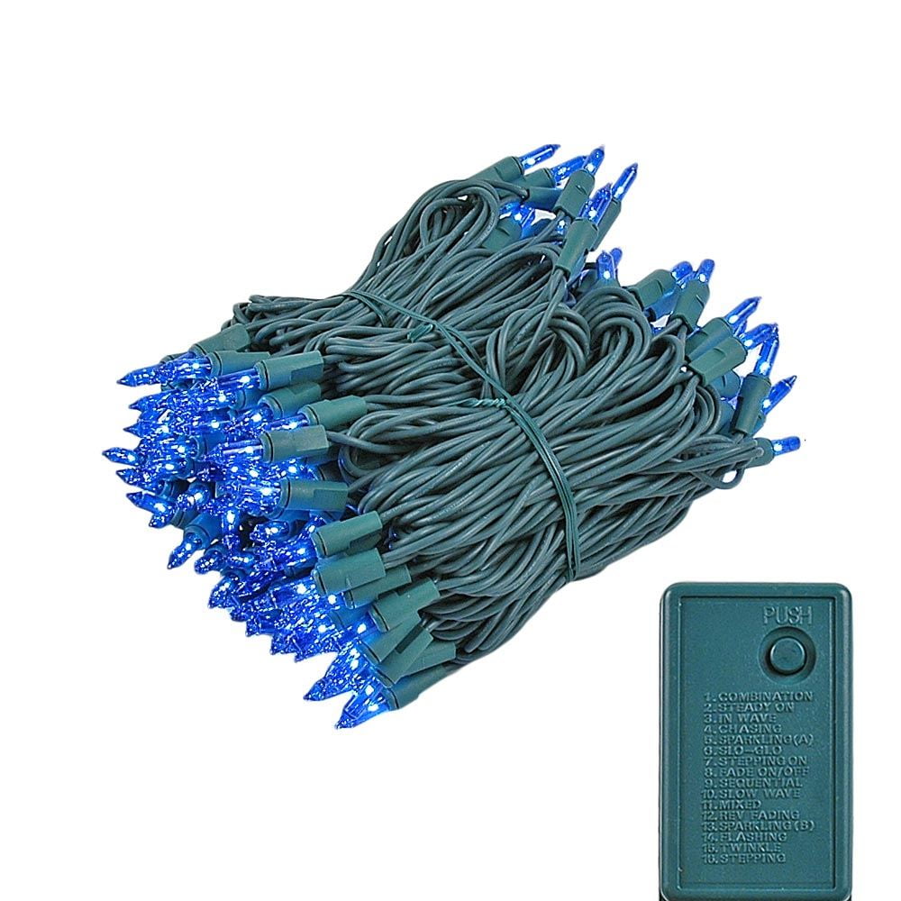 Novelty Lights 140 Light Chasing Patio Party Christmas Mini Light Set