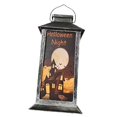 thumbnail image 3 of Lámpara solar colgante decorativa, linterna de Halloween, lámpara de noche de estilo vintage para decoración de Halloween, para patio., 3 of 8