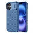 thumbnail image 1 of Funda Nillkin para iPhone 16 de 6.1" con Cubierta Deslizante para Cámara Azul, 1 of 6