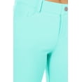 thumbnail image 5 of Women's Stay Comfortable and Stylish in Casual Solid Stretchy Bermuda City Shorts, 5 of 5