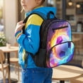thumbnail image 3 of Jeiento Football Kids Toddler Backpack for Preschool, 13.5 Inch Lightweight School Bag for Boys 2-5, Bookbag with 2 Side Mesh Pockets, 3 of 7