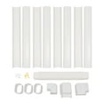 thumbnail image 5 of 5" 17Ft Air Conditioner PVC Line Set Cover Kit for Split Central AC & Heat Pump, 5 of 12