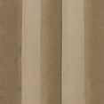 thumbnail image 2 of Curtainworks Cameron Room Darkening Faux Suede Grommet Curtain, Indoor Single Panel, Polyester, Sand, 50"W x 120"L, Adult, 2 of 5