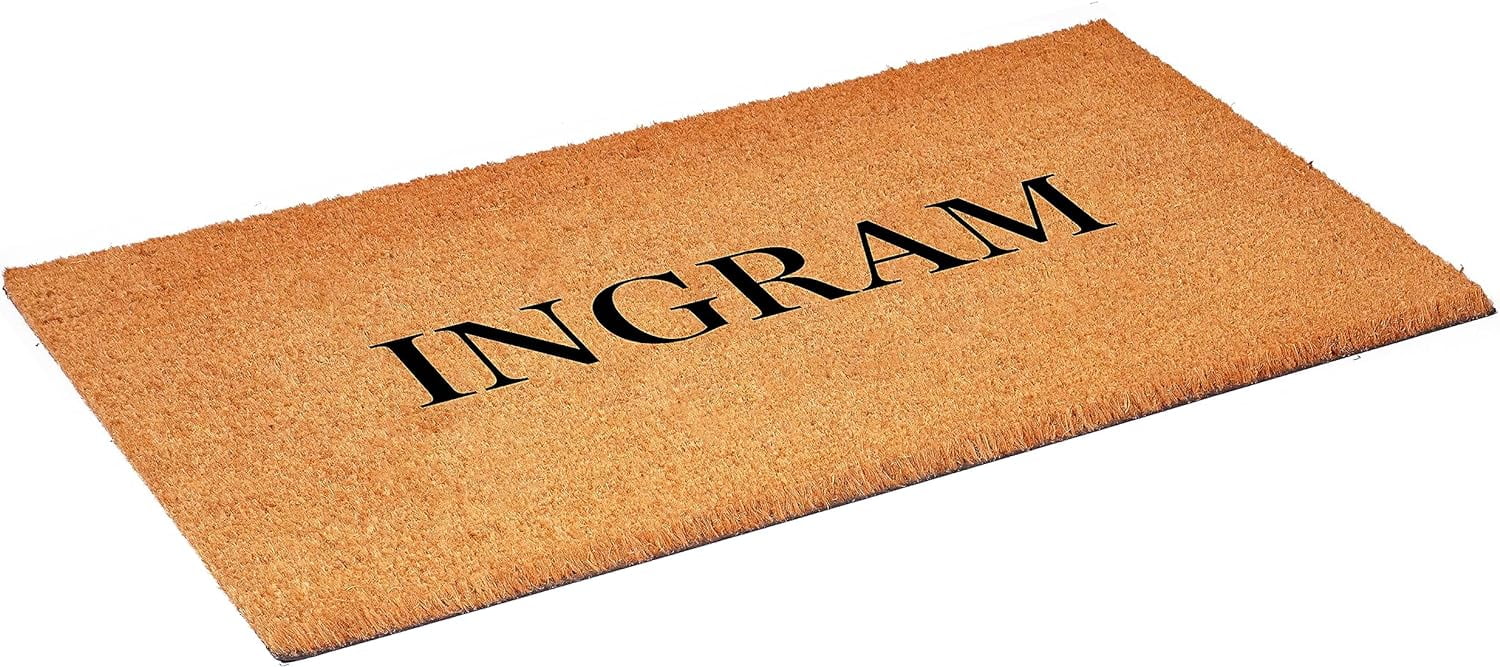 Calloway Mills 111331729 Bold Ingram Personalized Doormat 17" x 29"