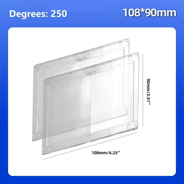 1Pcs Magnification Welding Lens 3.51X4.25 In Welding Cheater Lens Welding Helmet