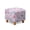 Butterfly Print Blue Pink, variant on SCRAWLGOD Fur Cow Print Brown Beige Footstool Slipcover, Thick Footrest Sofa Slipcover Anti Slip Square Covers for Ottoman with Stretch Bottom