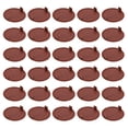 thumbnail image 1 of Uxcell 80Pcs Tapas para Agujeros de Bisagra, 40mm (1 9/16") Diámetro Tapas de Plástico para Agujeros de Bisagra Ocultos, Redondas, Tipo Flush, Marrón, 1 of 6