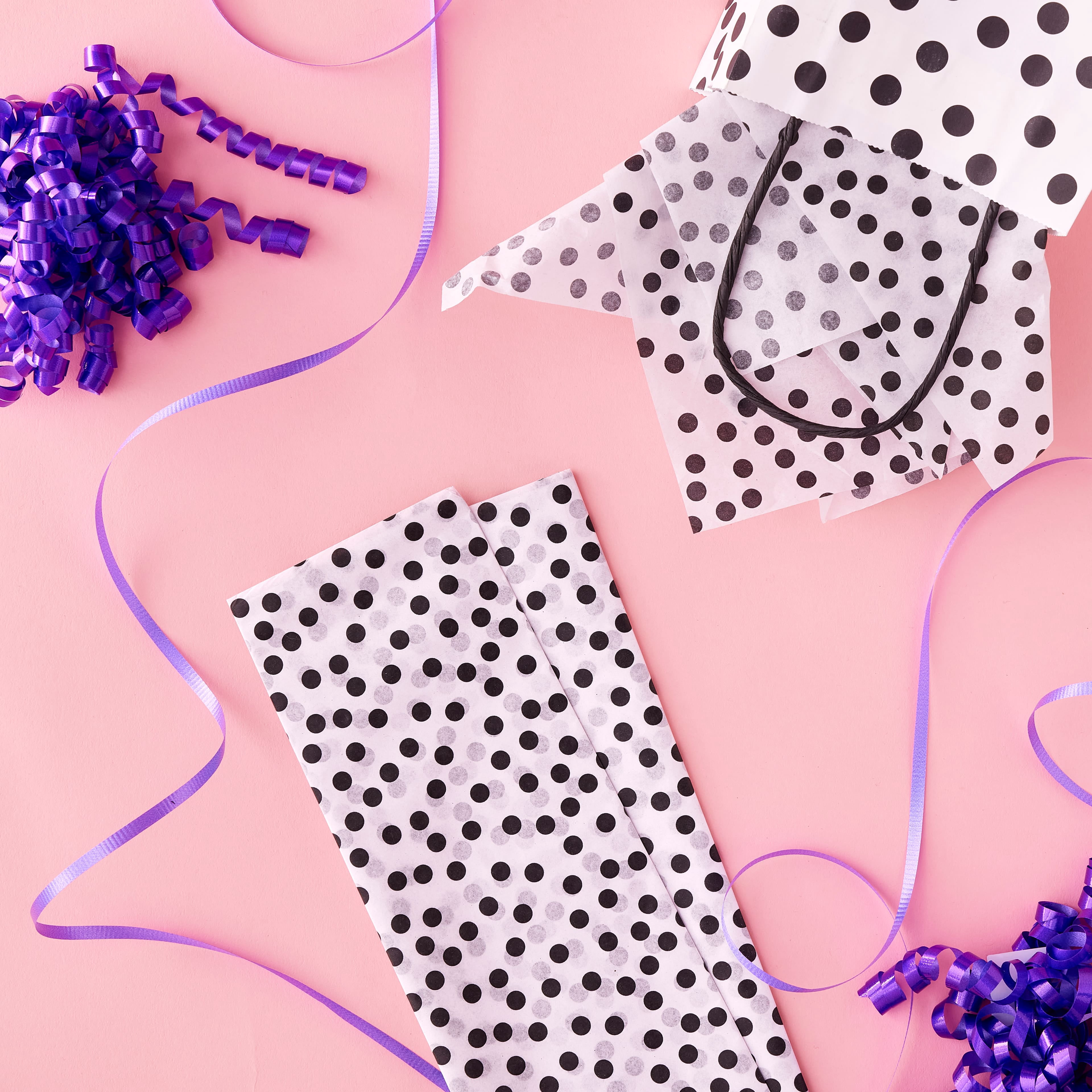 Celebrate It Dotted Tissue Paper Sheets, 24 Packs: 8 ct. (192 total)