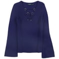 thumbnail image 1 of Ralph Lauren Womens Valayna Pullover Sweater, Blue, Medium, 1 of 1