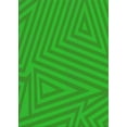 thumbnail image 1 of Ahgly Company Indoor Rectangle Patterned Lime Green Novelty Area Rugs, 5' x 7', 1 of 6