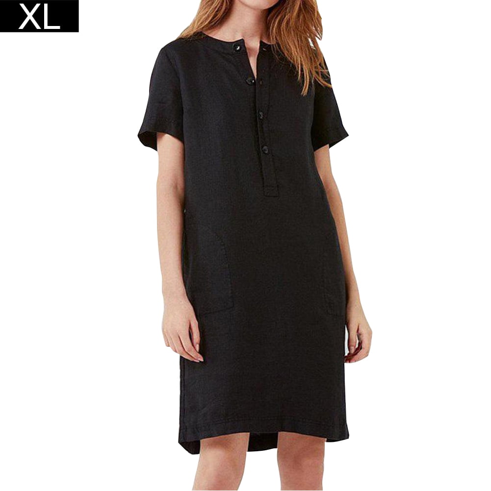 walmart linen dress