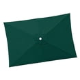 thumbnail image 1 of Cubierta superior de repuesto para sombrilla, cubierta para sombrilla de patio Verde oscuro, 1 of 9