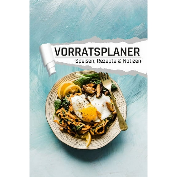 Vorratsplaner: Notfallvorsorge Lebensmittel Lagerhaltung bei Stromausfall und Krise Motiv Teller (Paperback)