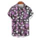 thumbnail image 5 of Mens Casual Manga Corta Botón Abajo Camisas, Cuello de Vuelta Impresión para el Verano, Al Aire Libre Y Desgaste Casual, 5 of 8
