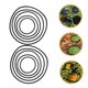thumbnail image 5 of FOMIYES 2Jgo Anillos De Aislamiento Y Alimentación Para Flotantes En De Peces Color Negro, 5 of 6