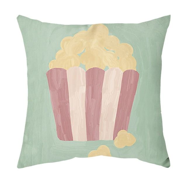 Ohufall Removable Sunflower Combination Decorative Pillow - Scandinavian Style, Suitable for Sofa, Bed Backrest & Napping, Versatile Throw Pillow for Home