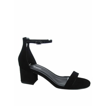 Allegra K Women's Ankle Strap Chunky Heel Sandal Shoes - Walmart.com