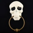 thumbnail image 3 of Halloween Scary Doorbell Knocker Skull Bell Blinking Lights Party Decor Props, 3 of 5