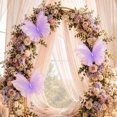 thumbnail image 4 of Giant Butterfly Decorations 3PCS, 20" Big Butterfly Decorations Party Giant, Large Butterflies Decor for Valentine’s Day, Wedding, Birthday, Banquet Decor (Purple), 4 of 10