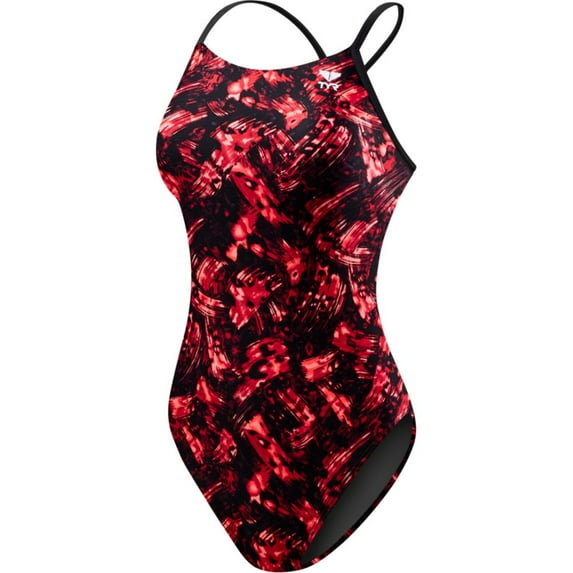 TYR Women's Emulsion Cutoutfit Swimsuit - 2018