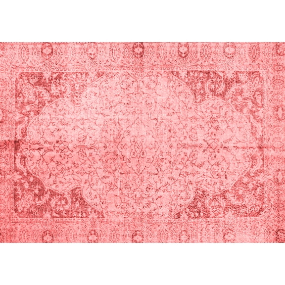 Ahgly Company Indoor Rectangle Persian Red Traditional Area Rugs, 5' x 7'