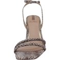 thumbnail image 3 of Sam Edelman Womens Kia Snake Print Ankle Strap Heel Sandals, 3 of 3