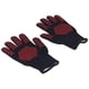 thumbnail image 5 of Guantes para parrilla NikouMX resistentes al calor Silicona Algodón 25 cm, 5 of 8