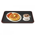 thumbnail image 4 of Food Tray,30*20cm Japanese Style Rectangular Serving Tray Plastic Tray Cutting-Edge Features, 4 of 8
