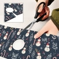 thumbnail image 6 of Yayeee Faucet Mat for Kitchen Sink 14.7" Diatomite Long Splash Guard Pad, Jolly Snowman, 6 of 7