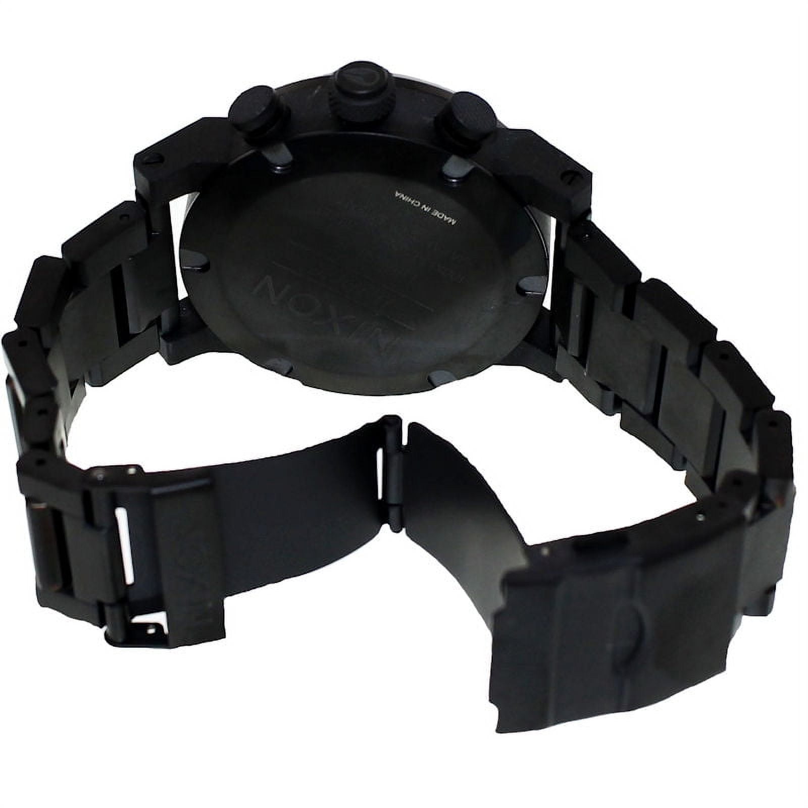 Nixon Men's Ride Ss A3471256 Black Stainless-Steel Quartz