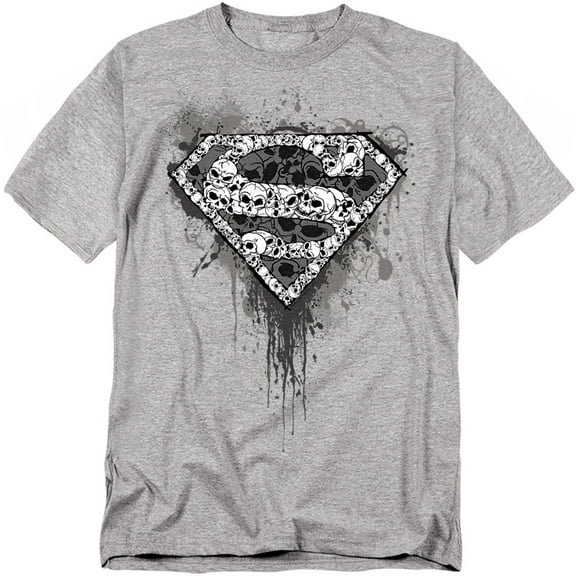 Superman T-Shirt Many Super Skulls Unisex Graphic Tee For Men & Women