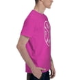 thumbnail image 3 of Pacific North West Mountain Men'S Basic Short Sleeve T-Shirt Fuchusia 5x-Large, 3 of 5